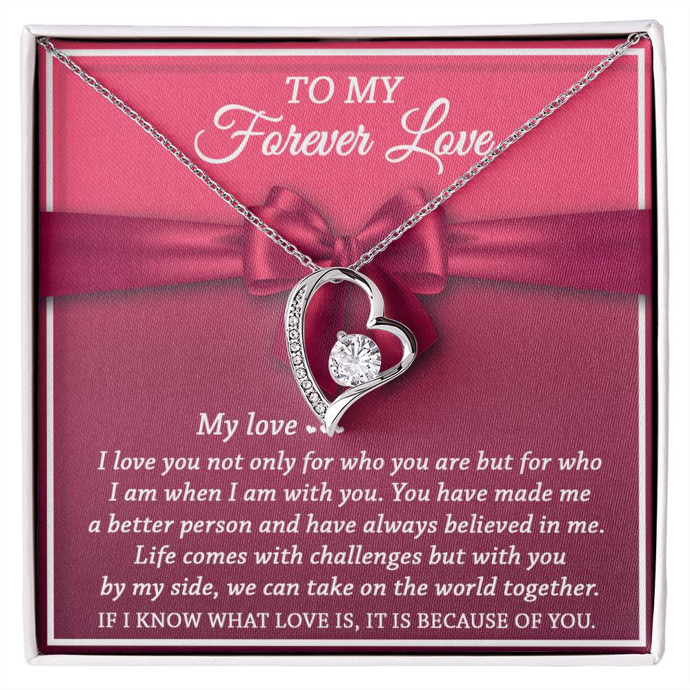 Soulmate-Believed In Me-Forever Love Necklace