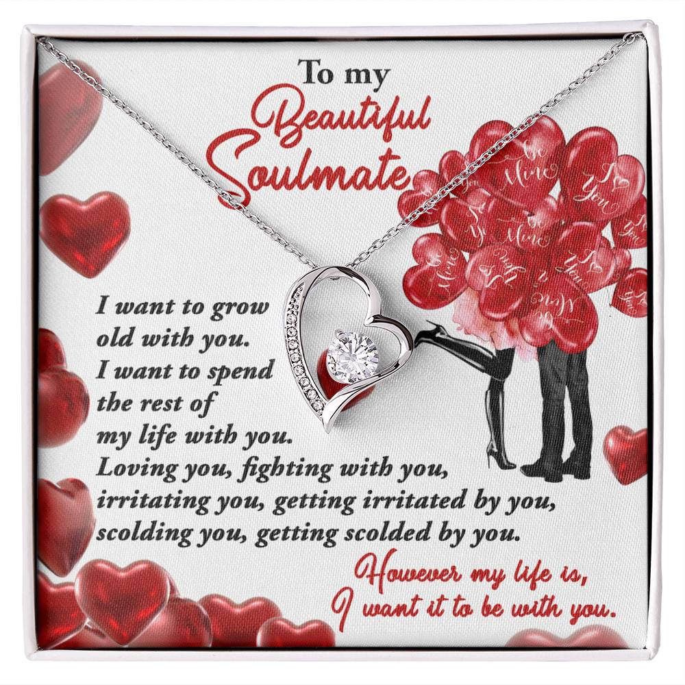 Soulmate-Spend The Rest Of My Life With You-Forever Love Necklace