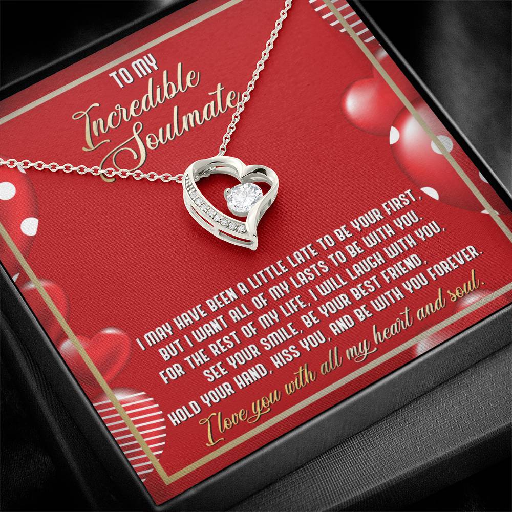 Soulmate-Be With You-Forever Love Necklace