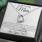 To My Mom From Her Son - Forever Love Heart Necklace -I'll Always Be Your Little Boy