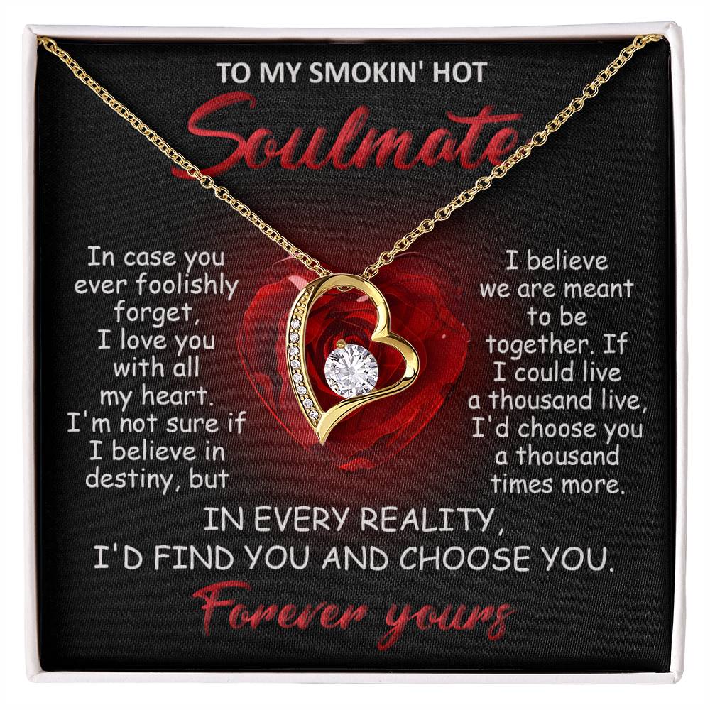 Soulmate-All My Heart-Forever Love Necklace