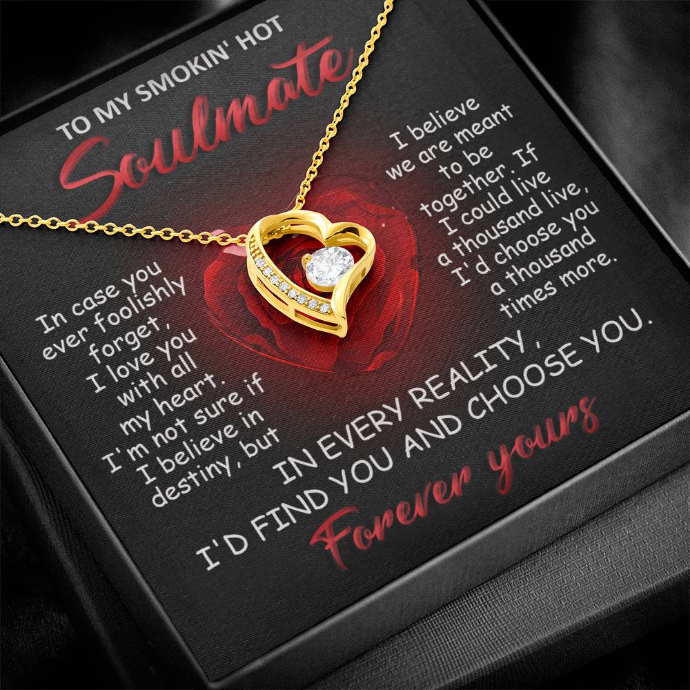 Soulmate-All My Heart-Forever Love Necklace