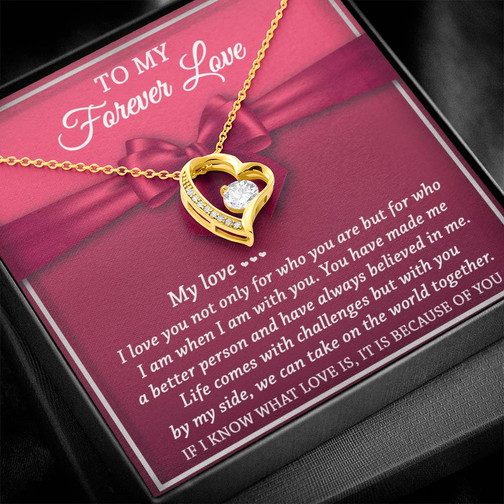 Soulmate-Believed In Me-Forever Love Necklace