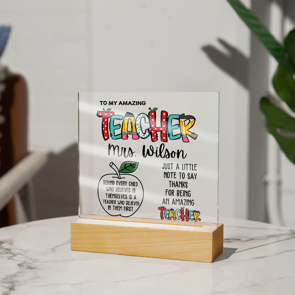 Teacher - Behind Every Child