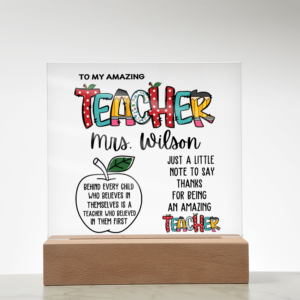 Teacher - Behind Every Child