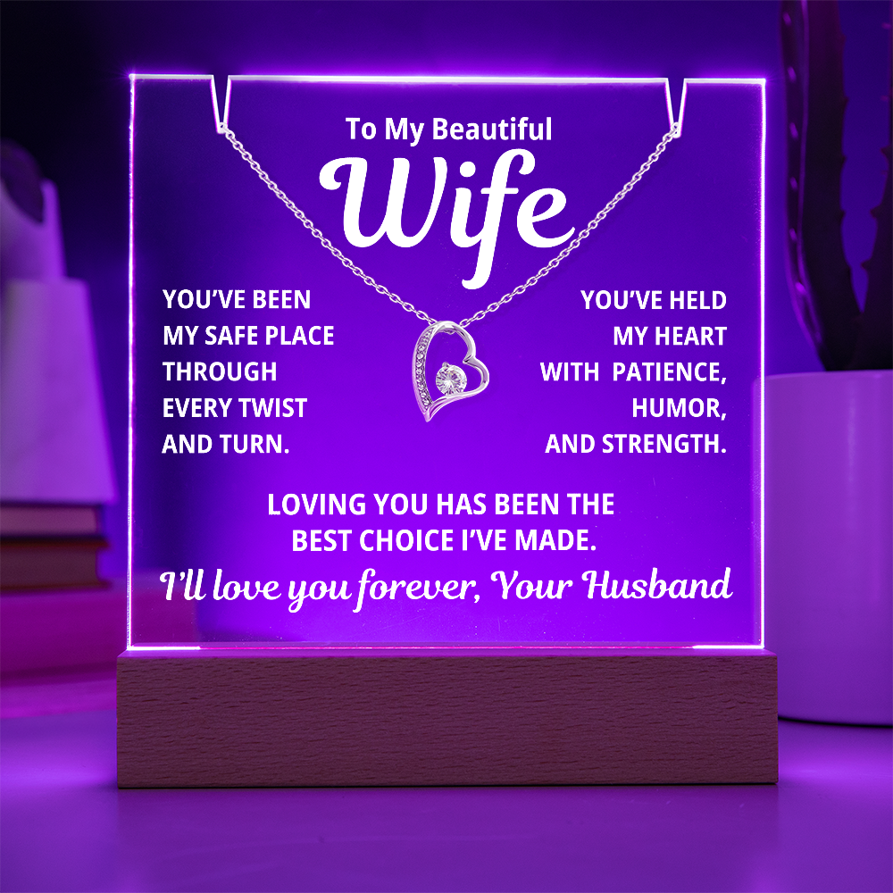 To My Wife - Best Choice- 2 in 1 Gift Set