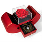 To My Wife - Joy After Joy - Eternal Love Knot Necklace with Red Heart Rose Gift Box - Free Shipping Included