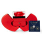 To My Wife - I'd Choose You In A Hundred Lifetimes- Eternal Love Knot Necklace with Red Heart Rose Gift Box - Free Shipping Included