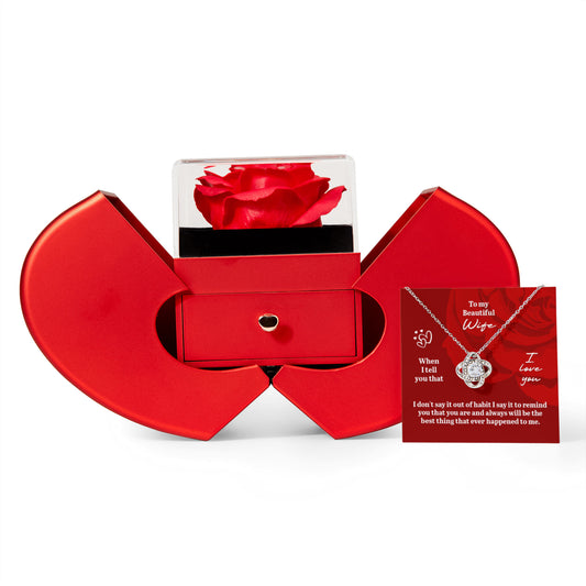 When I tell you that - Red Heart Rose Box