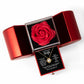 To My Wife - You Are My Love Story - Eternal Love Knot Necklace with Red Heart Rose Gift Box - Free Shipping Included