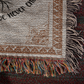 Family Woven Blanket - Where Life Begins and Love Never Ends