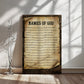 Names of God Wall Canvas - Free Shipping Included