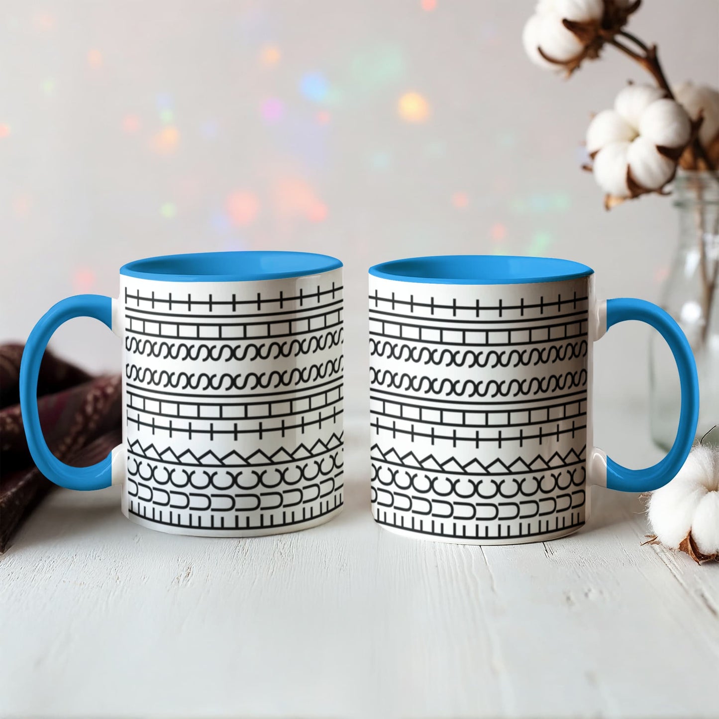 Fuck This Shit Hidden Message 11 oz accent coffee mug