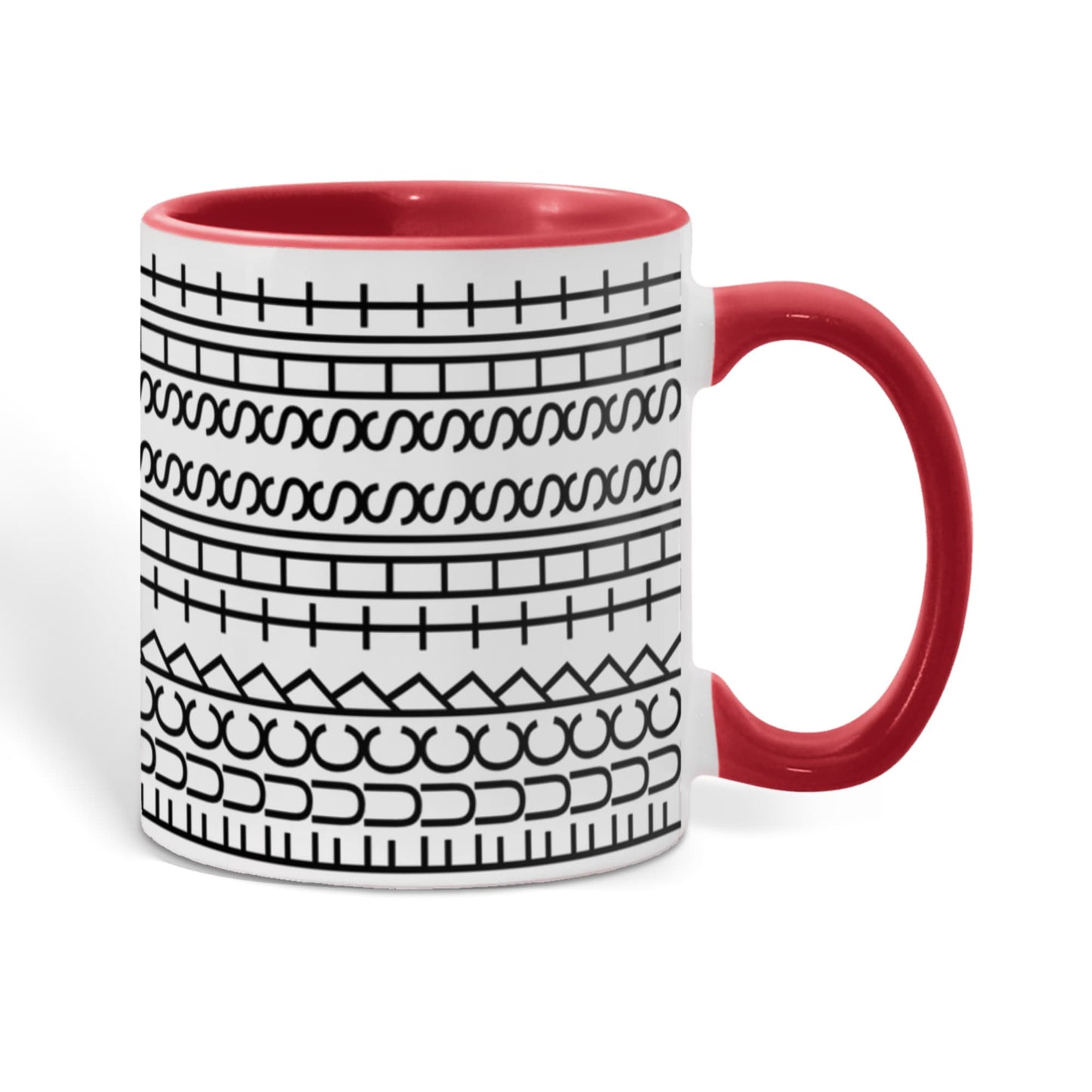 Fuck This Shit Hidden Message 11 oz accent coffee mug