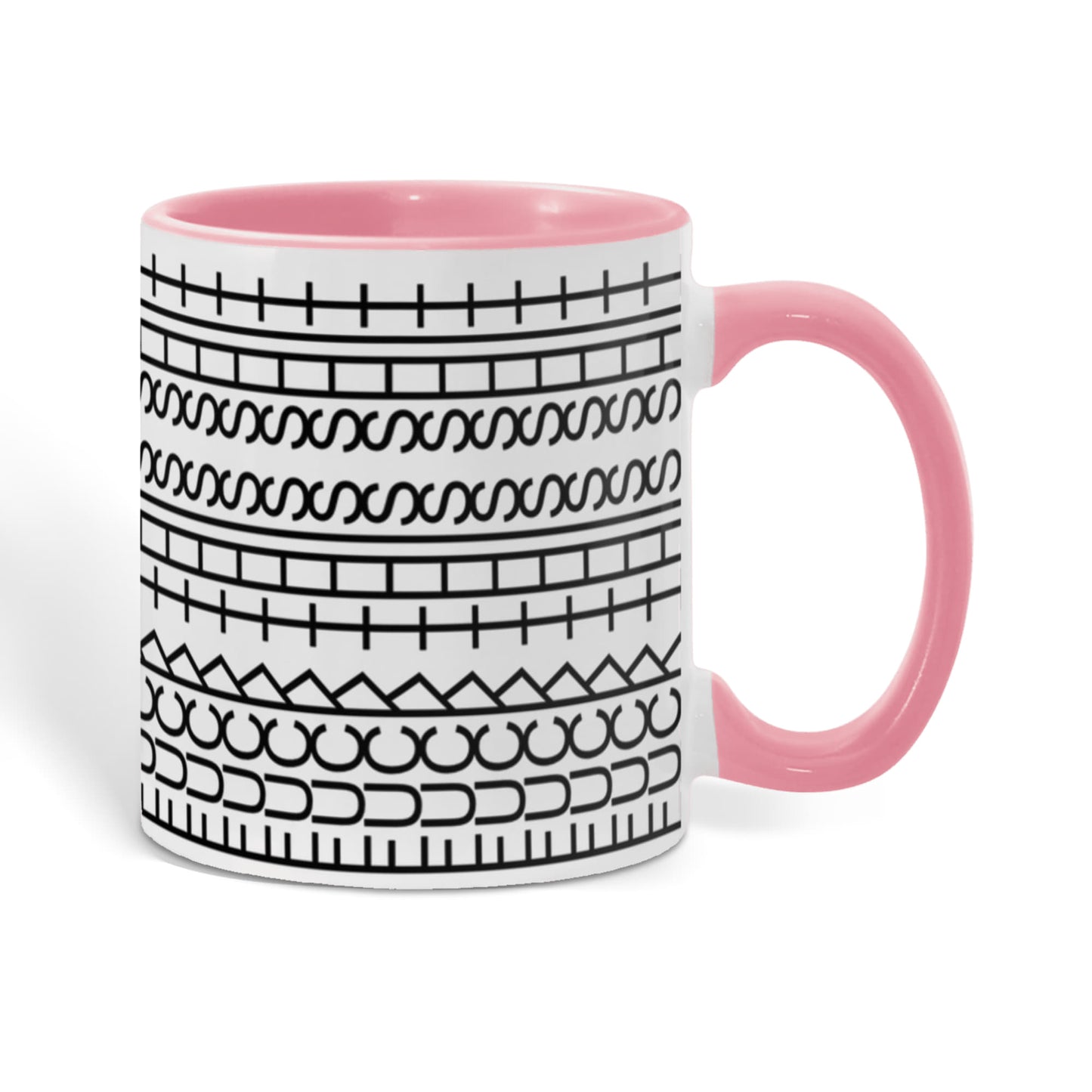 Fuck This Shit Hidden Message 11 oz accent coffee mug