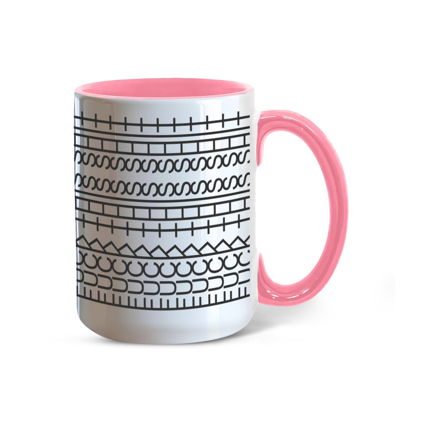 Fuck This Shit Hidden Message 11 oz accent coffee mug