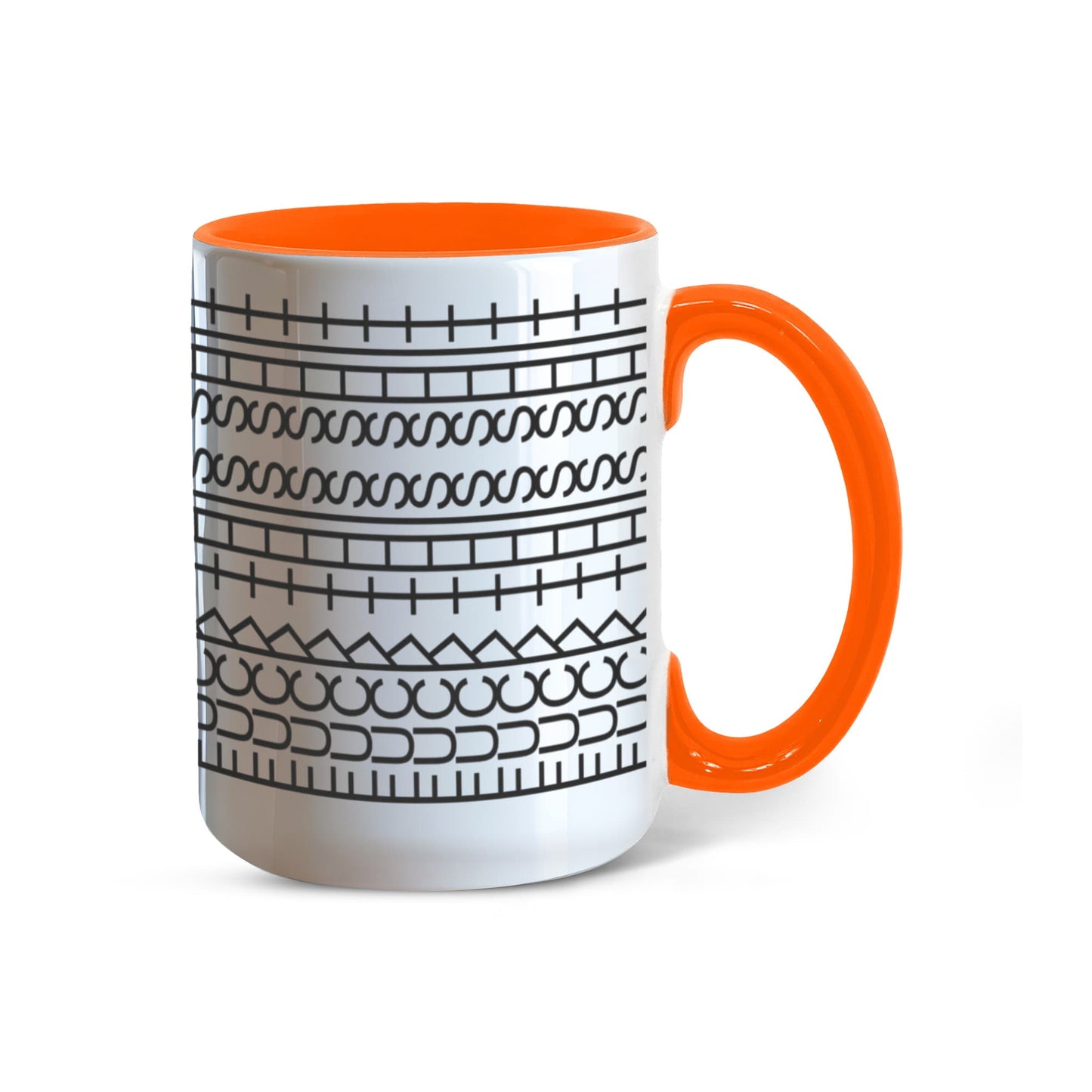 Fuck This Shit Hidden Message 11 oz accent coffee mug