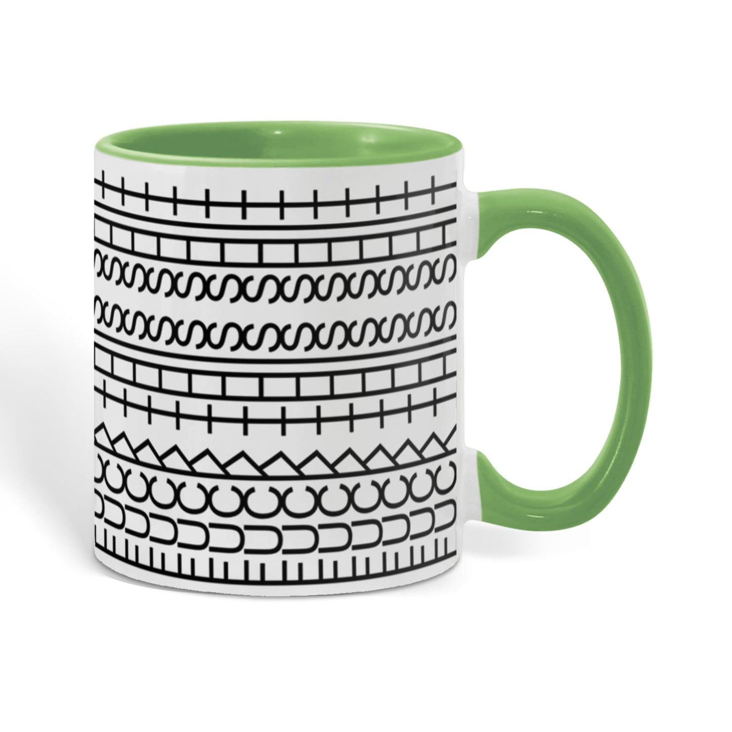 Fuck This Shit Hidden Message 11 oz accent coffee mug