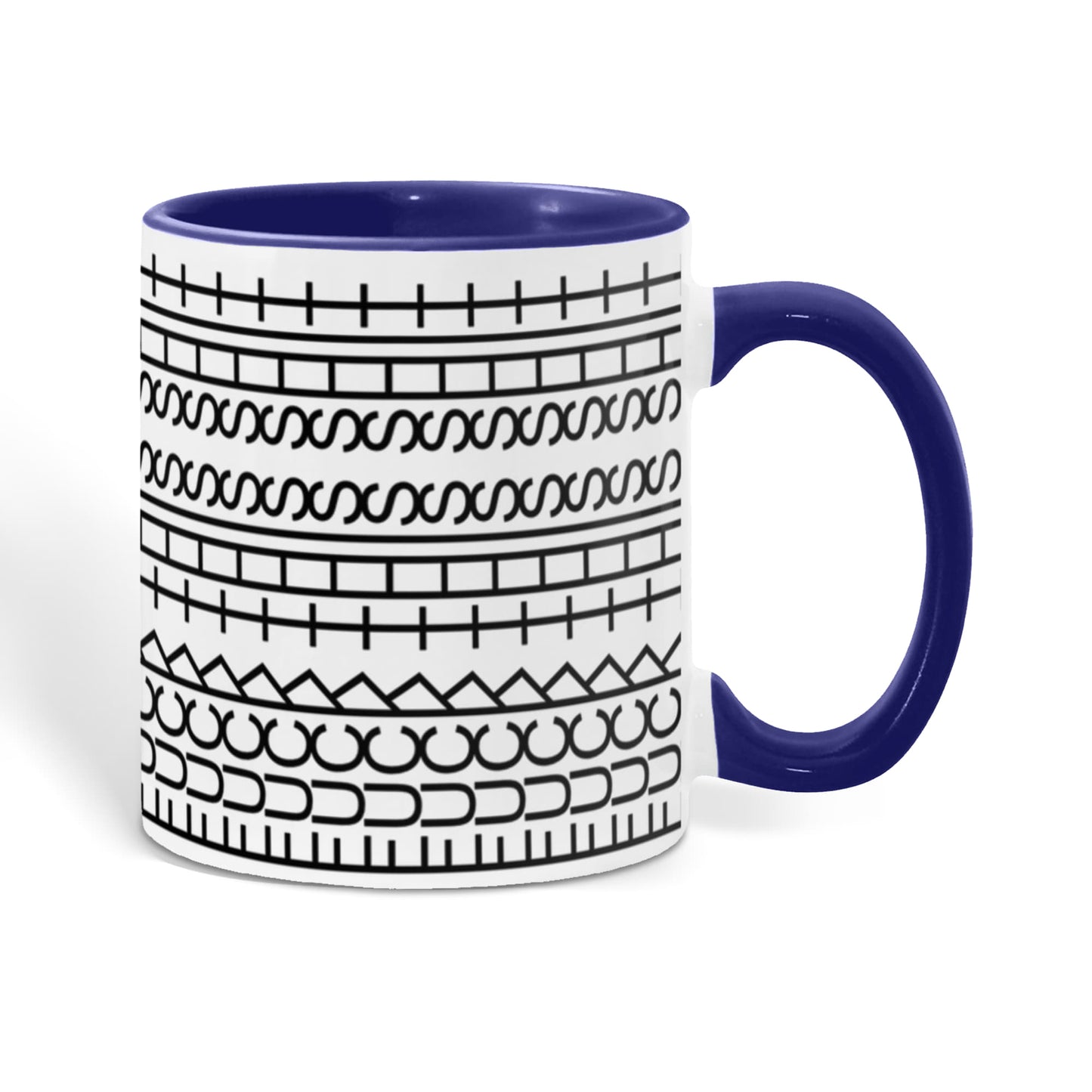 Fuck This Shit Hidden Message 11 oz accent coffee mug