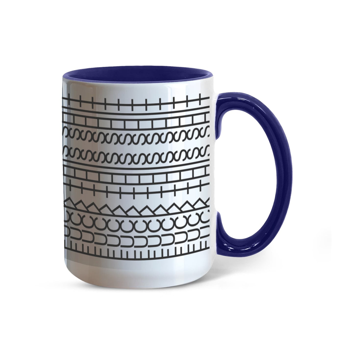 Fuck This Shit Hidden Message 11 oz accent coffee mug