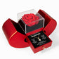 To My Soulmate - I Found My Mate - Timeless Alluring Beauty Necklace with Red Heart Rose Gift Box - Free Shipping Included