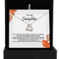 To My Daughter - Find Your Light - Scripted Love Necklace