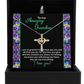 Grandma Necklace Gift - Cross Dancing Necklace - My Everything