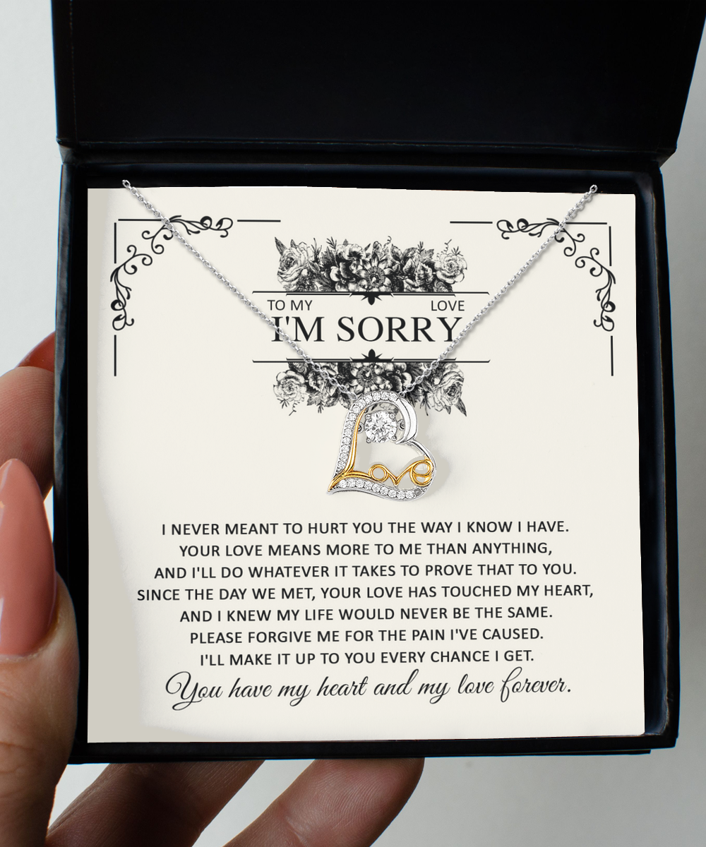 I'm Sorry Gift - Heart Necklace - Every Chance