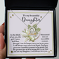 To My Daughter - Incredible Woman - Scripted Love Necklace