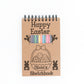 Personalized Easter Drawing Sketchbook for Creative Kids and Adults - 12 Coloring Pencils - Personalized Sketch Pad Gift for Young Artist