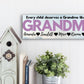 Grandma Personalized Sign - Every Child Deserves A Grandma Like You - Price Includes Shipping!