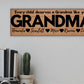 Grandma Personalized Sign - Every Child Deserves A Grandma Like You - Price Includes Shipping!