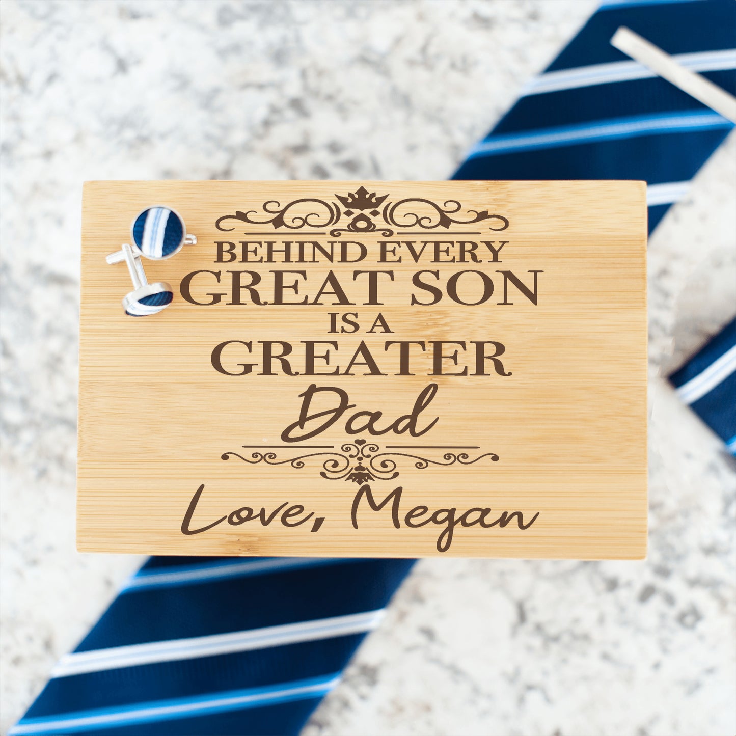 Father of the Groom - Behind Every Man - From  Bride - Pers