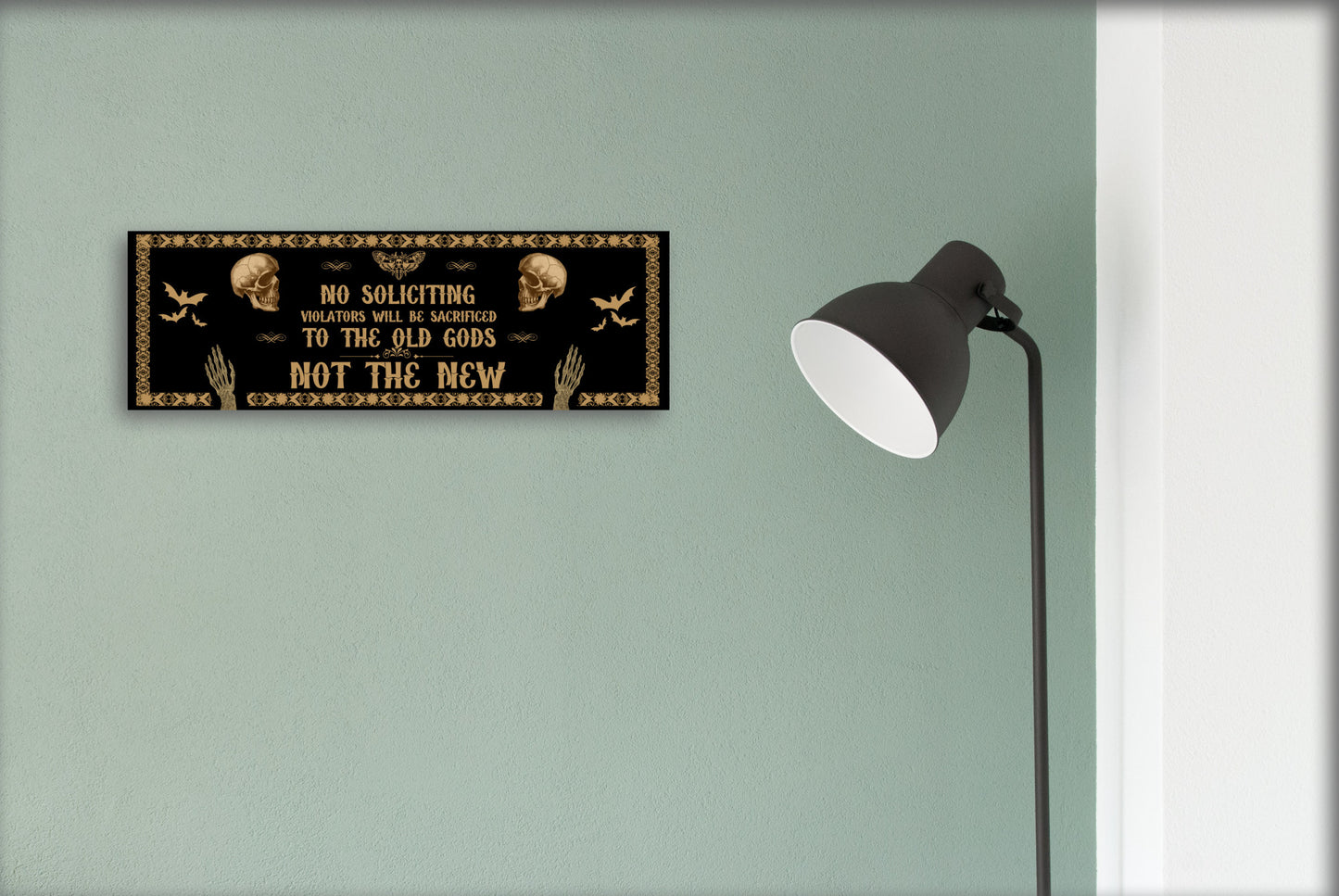 Halloween No Soliciting NP