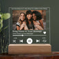 Personalized Friends Acrylic Song Plaque Table Top Display