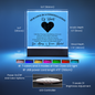 Personalized Gift For Her - Constellation of Hearts -Acrylic Plaque