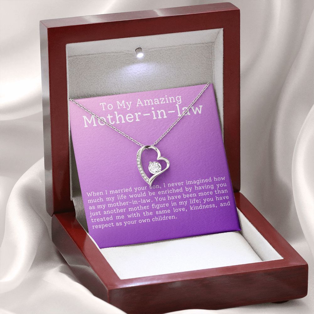 Mother in Law Gift - Necklace - More Than a Mother To Me