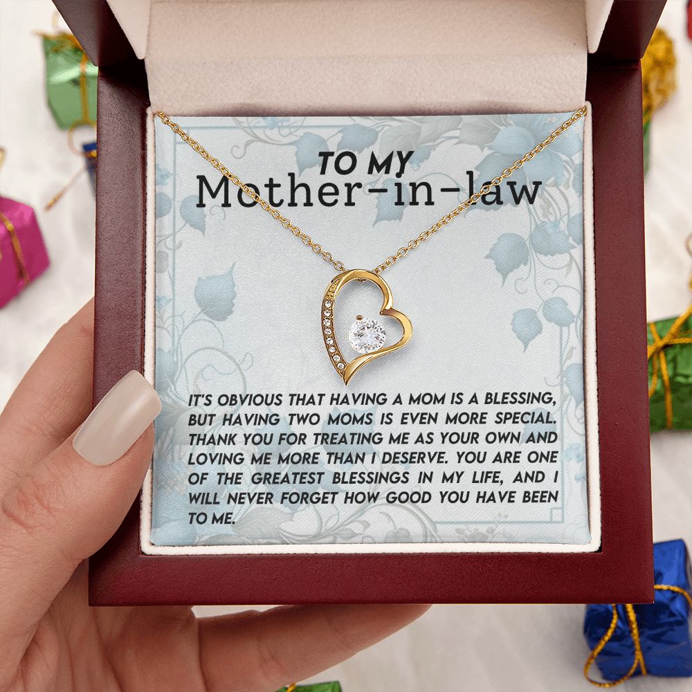 Mother in Law Gift - Necklace - Greatest Blessings in My Life