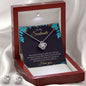 To My Soulmate - Every Moment- Love Knot Necklace and Earring Gift Set