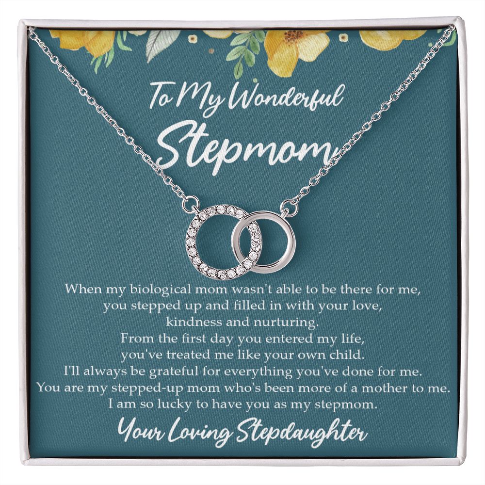 Stepmom Necklace Gift From Stepdaughter -  More Than a Stepmom To Me
