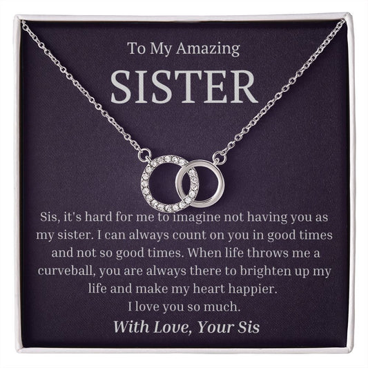 Necklace For My Sister - I Love You So Much