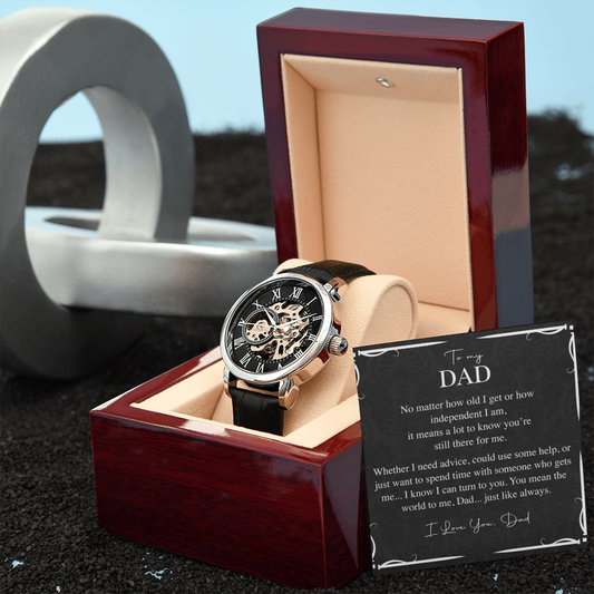 To My Dad Watch Gift, I Love You