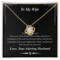 To My Wife Necklace - Today and Forever