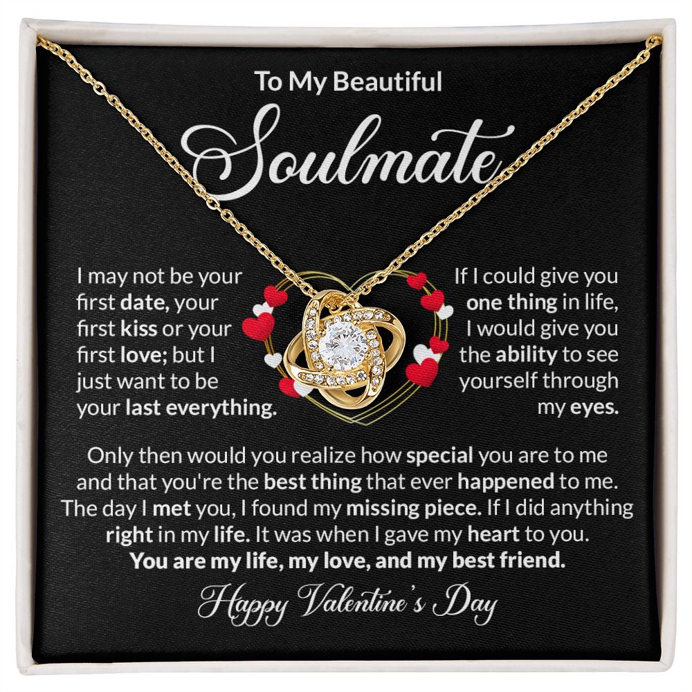 Valentine's Day Gift For My Soulmate- Love Necklace