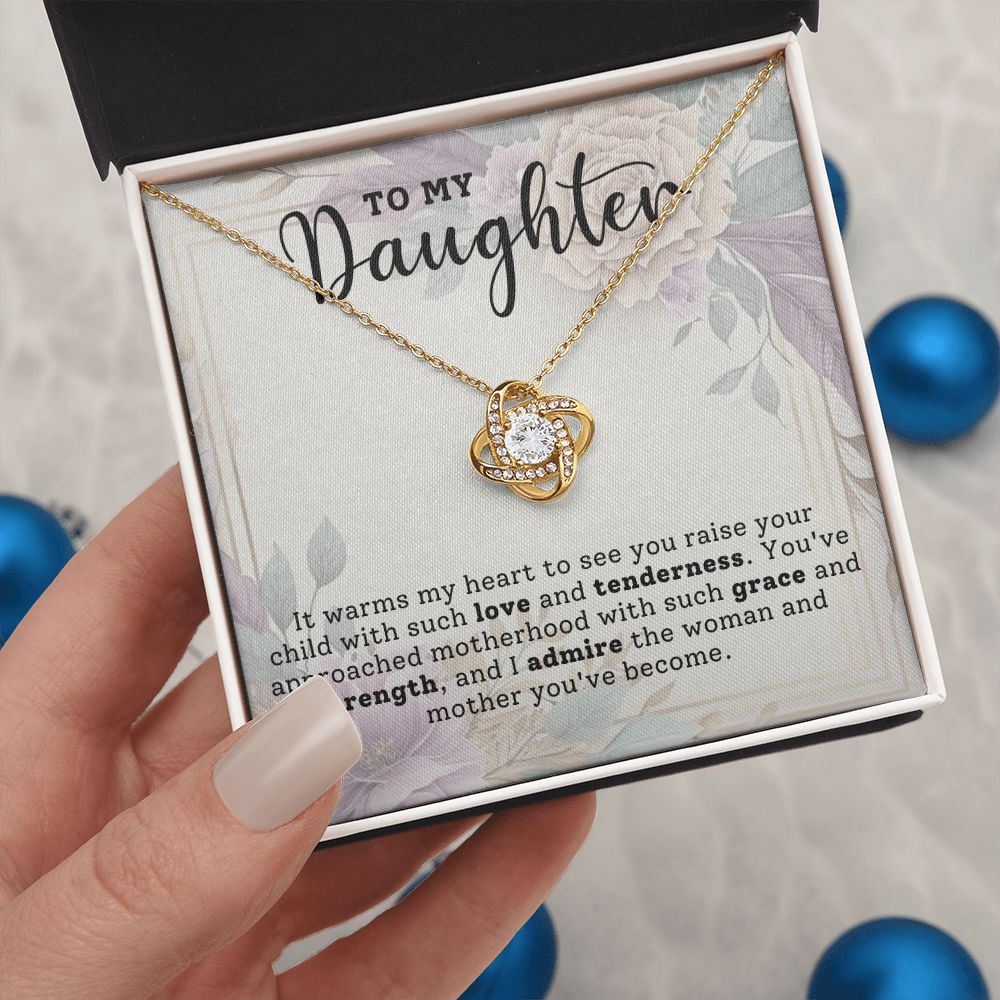 Daughter Gift - Grace and Strength - Necklace