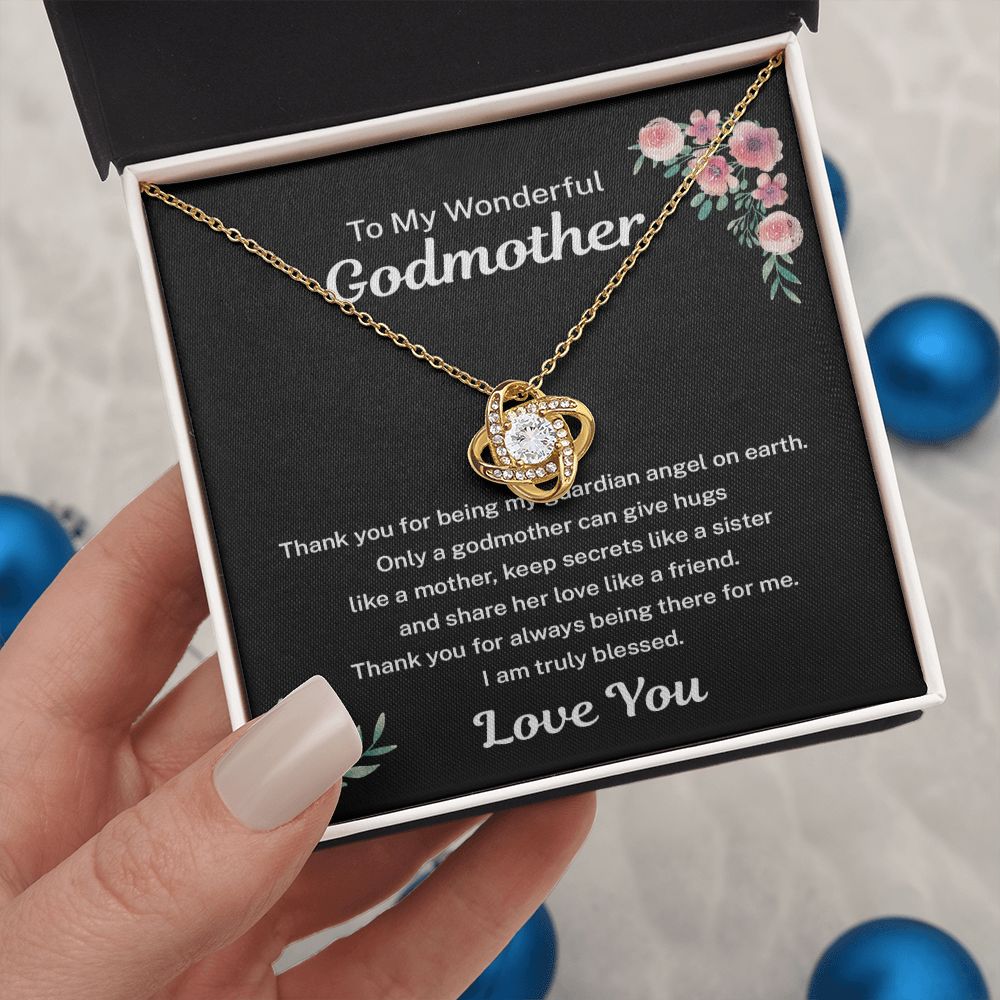 Godmother Gift from Goddaughter - Necklace - My Guardian Angel