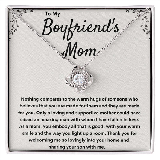 Boyfriends Mom Necklace Gift - All That Is Good