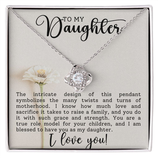 Daughter Gift - You Are a True Role Model - Necklace