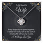To My Beautiful Wife Necklace