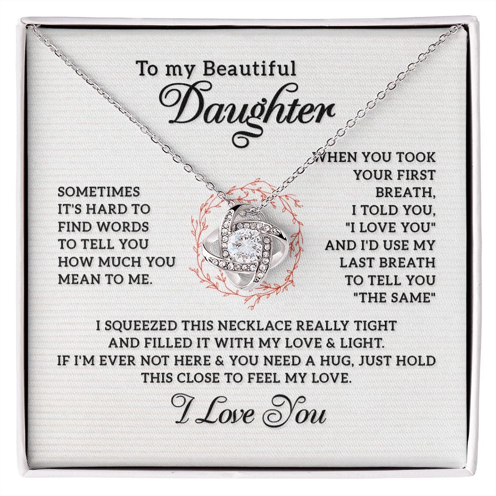 Jewelry Gift For Daughter - Keep Me In Your Heart